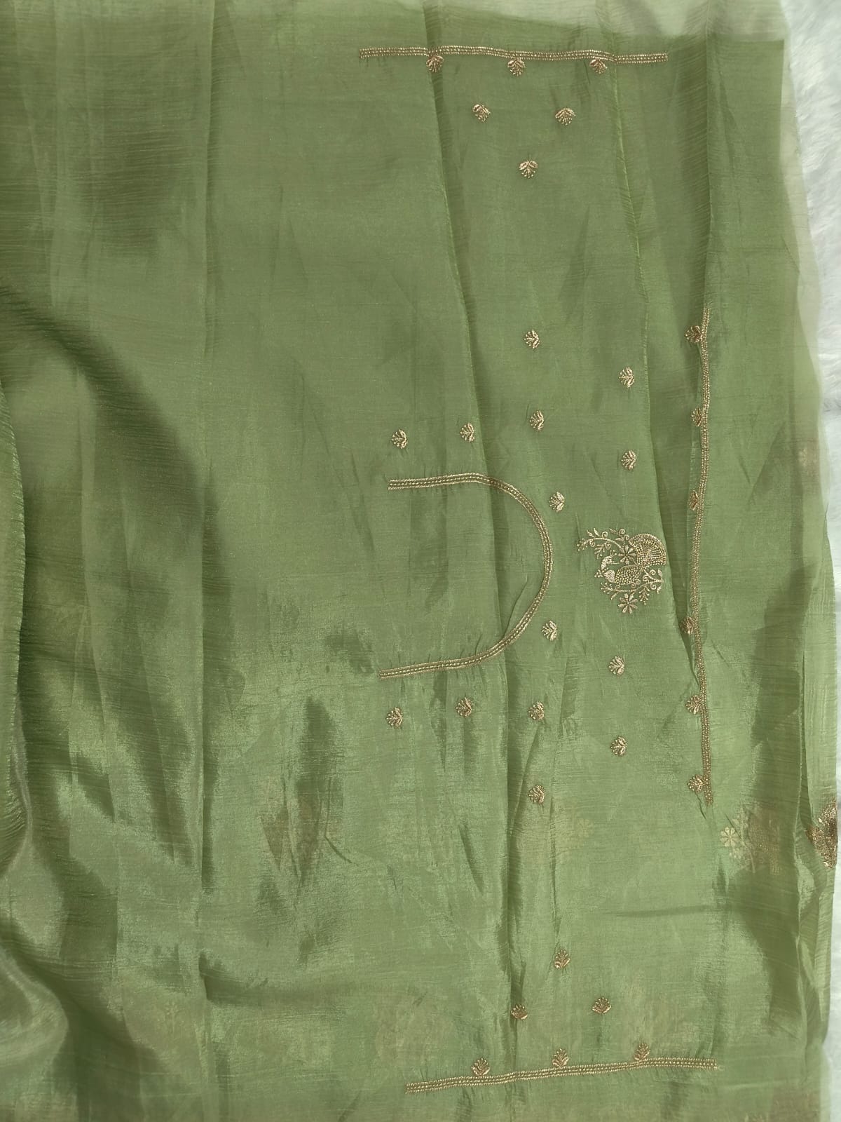 Premium soft organza fancy designer sarees
