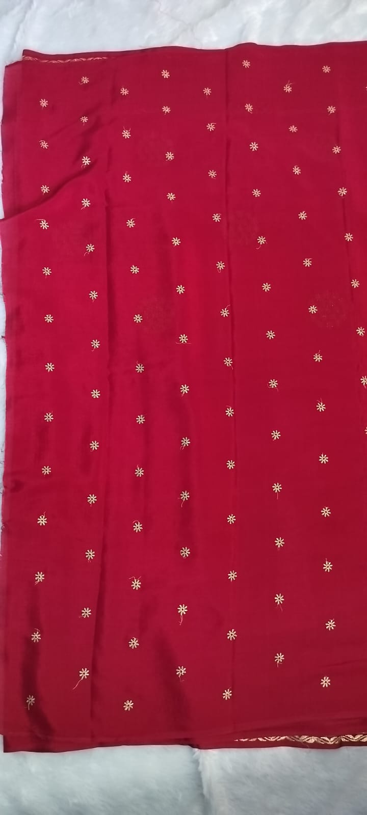 Pink viscose kasturi embriodery silk