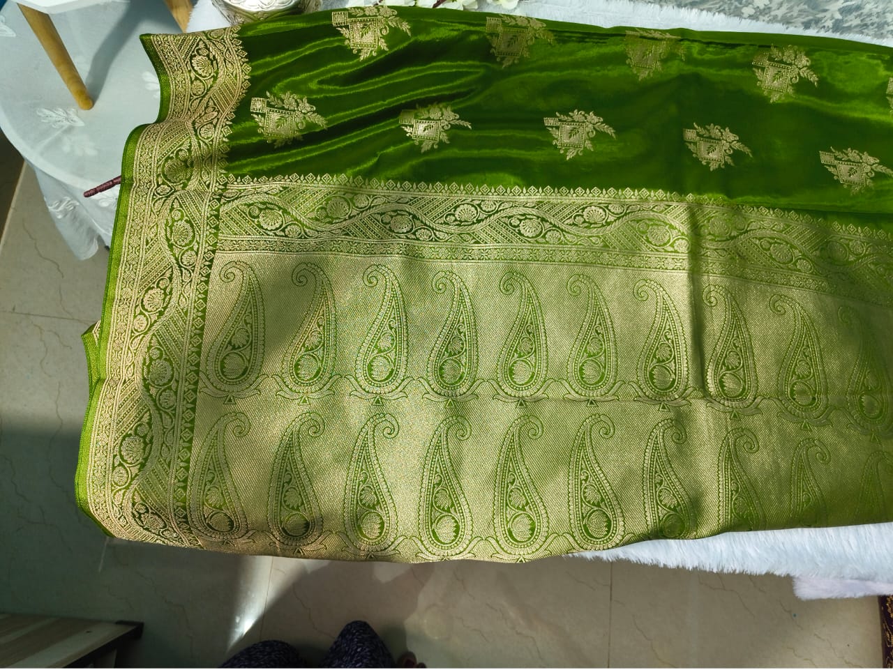 wine pure chinnon silk buta