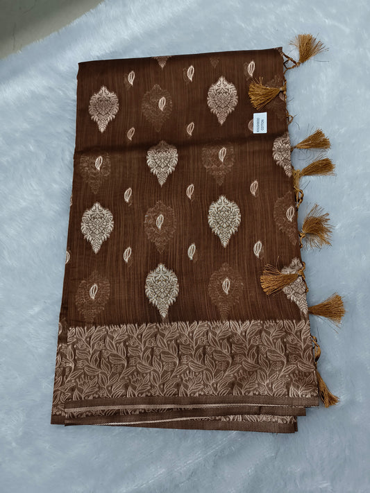 Premium khushboo cotton sarees