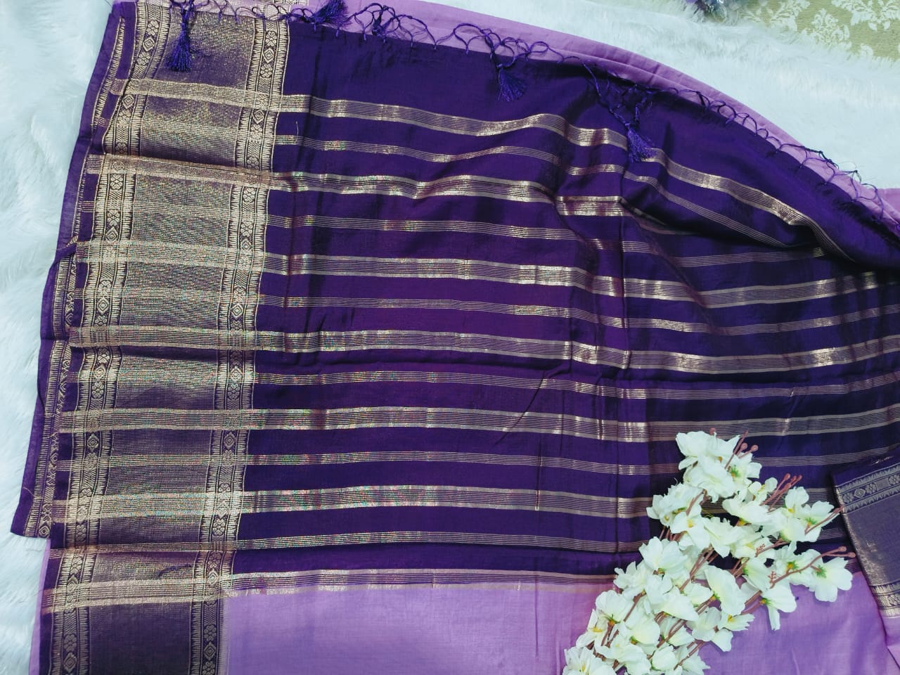premium muggam silk