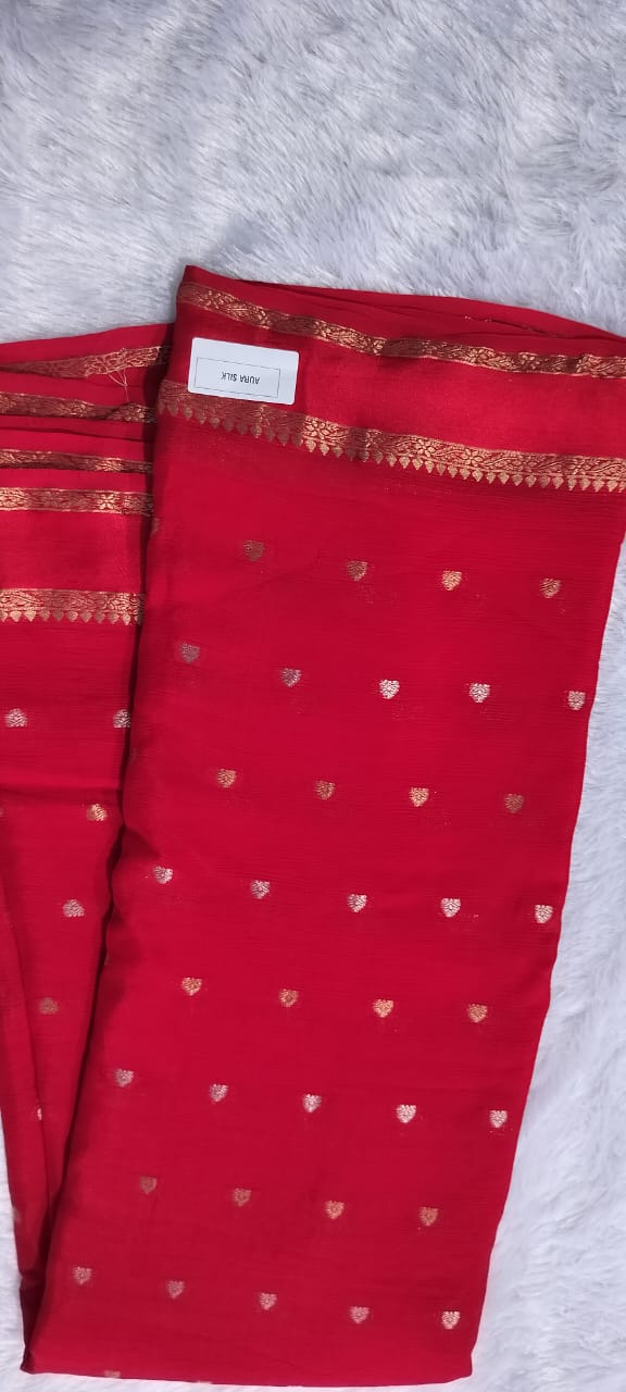 premium chinnon crape silk