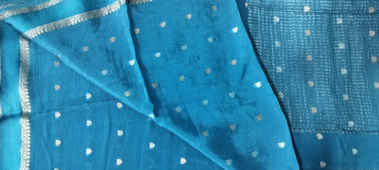 pure chinnon crape silk