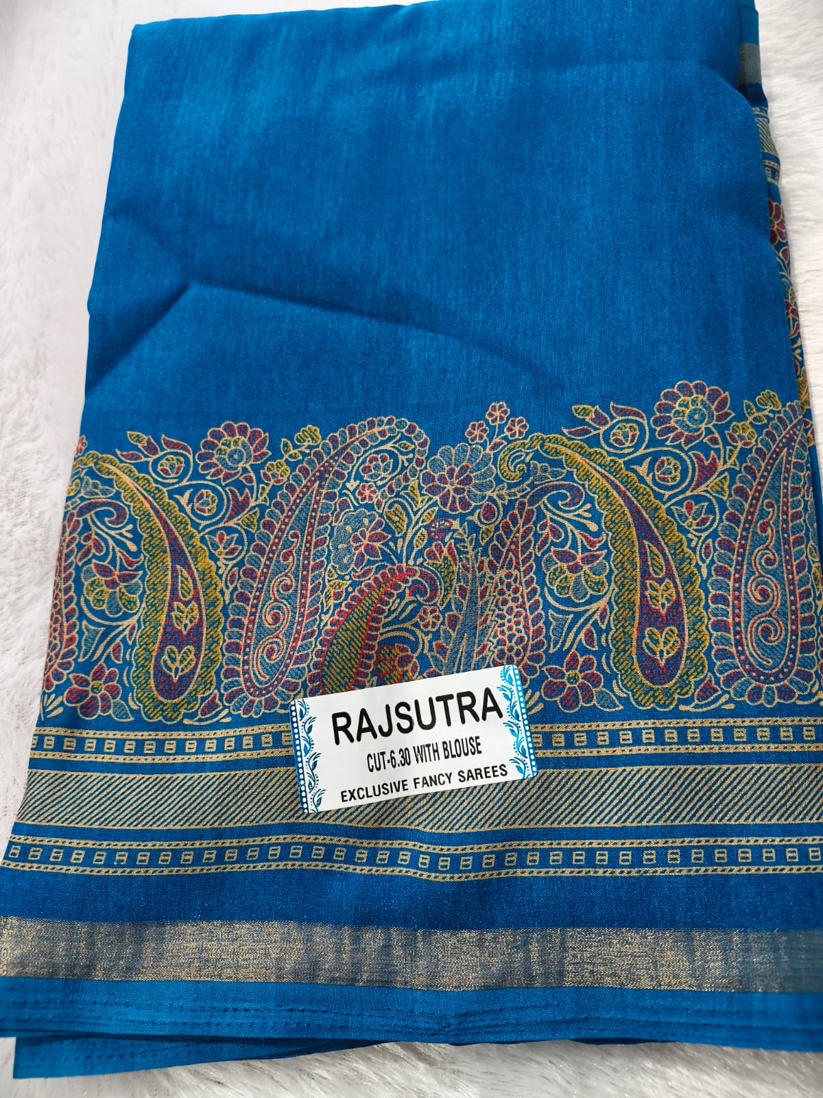 Beautiful rajsutra fancy office wear saree