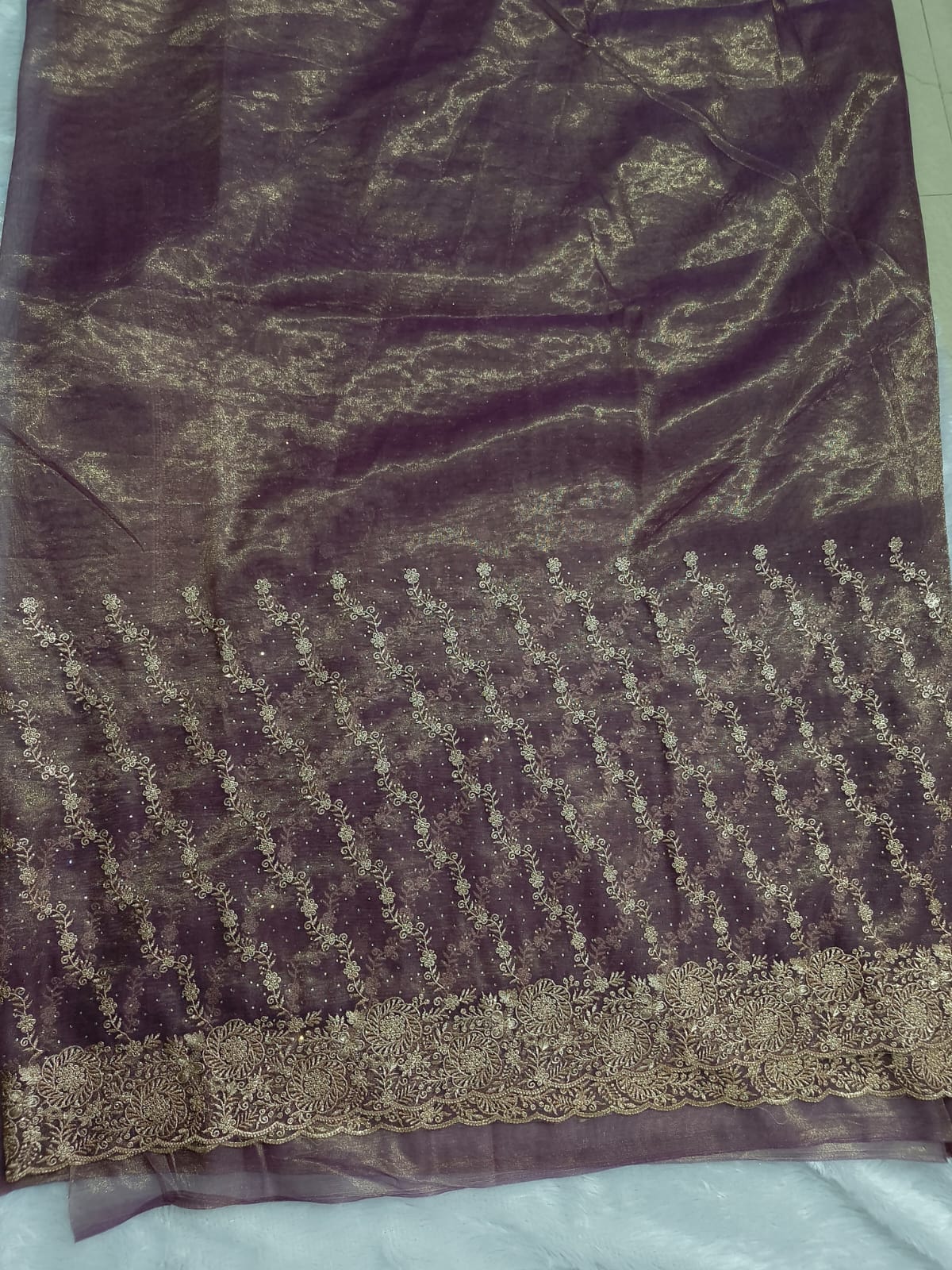 Premium soft organza fancy designer sarees