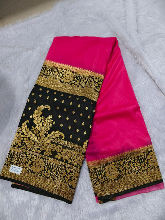 beautifull Semi georgette crape saree