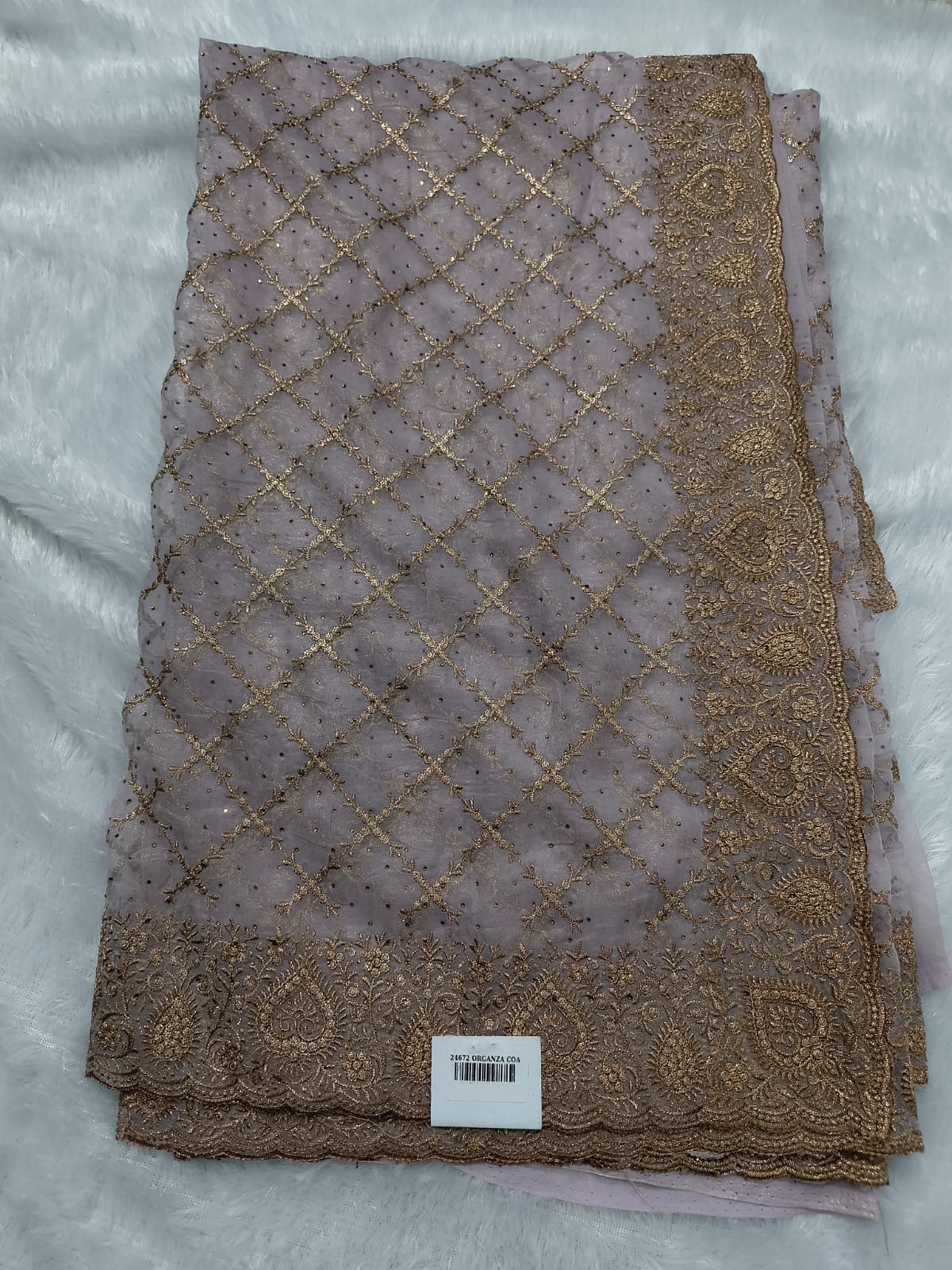 Premium soft organza fancy designer sarees
